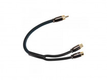 KICX DRCA 02 Y КАБЕЛЬ RCA (0.25м) 1 "папа"/2 "мама" - 1